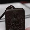 Agarwood Thousand Hand Guanyin Pendant Necklace