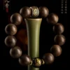 Natural Agarwood Buddha Zodiac Bracelet Men