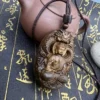 Sandalwood Tathagata Buddha Pendant Necklace