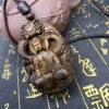 Sandalwood Tathagata Buddha Pendant Necklace
